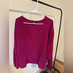 WOMENS EXPRESS KNIT SWEATER OVERSIZED LARGE